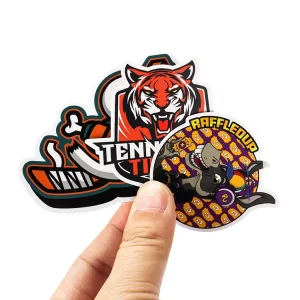 Custom Printing Personalized Adhesive Vinyl Stickers Individual Die Cut Label for Promotion