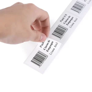 Custom Printing Product Packaging Bar Code Label Sticker
