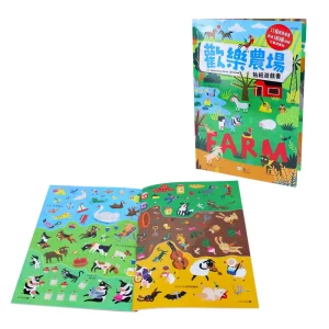 Custom Printing Soft Cover Paperback Children Storybook Kids Sticker Activity Book with Different Themes Reusable DIY Sticker