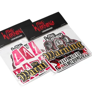 Custom Printing Sticker Pack Vinyl Waterproof Custom Design For Branding Gift Packaging
