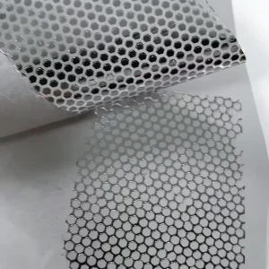 Custom Printing Tamper Proof Honeycomb Void Security Warranty Sealing Labels Silver Anti Counterfeit Adhesive Sticker Roll