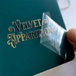 Custom Printing UV Transfer Stickers Waterproof 3D Holographic Logo DTF UV Transfer Sticker for Cups Gift Boxes