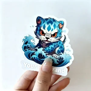 Custom Printing Vinyl Decal Sticker Die Cut Sticker Self Adhesive Holographic Laser Waterproof Stickers