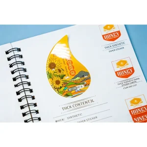 Custom Printing Vinyl Logo Label Sticker for Promotional Waterproof Printing Labels PVC Private Design Product Labels Maker