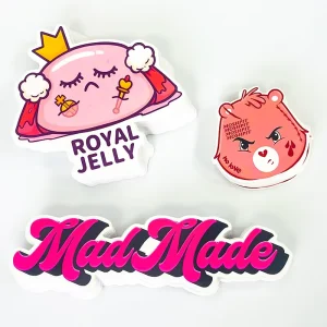 Custom Printing Waterproof Die Cut Stickers Adhesive PVC Vinyl Stickers