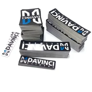 Custom Printing Waterproof Vinyl Stickers Die Cut Car Logo Stickers Adhesive PVC Label Decal Sticker