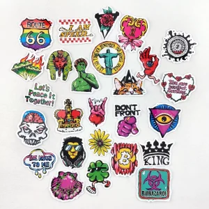 Custom Printing Waterproof Vinyl Stickers Die Cut Label Logo Stickers Adhesive PVC Label Sticker