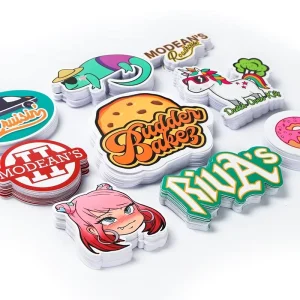 Custom Printing Waterproof Vinyl Stickers Die Cut Label Logo Stickers Adhesive PVC Label Sticker