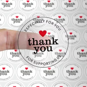 Custom Printing clear Transparent Stickers Sheet