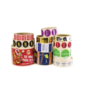 Custom Private Label Roll Printing for Packaging Labels