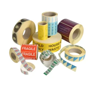 Custom Private Packaging Label Product Sticker Printing Adhesive Brand Logo Round Label Rolls Waterproof Adhesive Paper Beverage