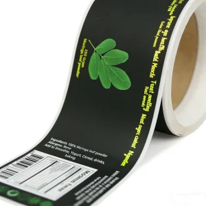 Custom Product Label Supplement Private Vitamin Self-adhesive Sticker Printed Labels for Health Care Plastic Bottles
