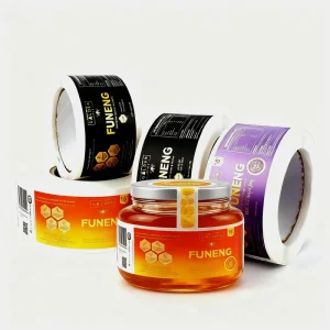 Custom Product Logo Printed Label Stickers Waterproof Vinyl Applied to Bottle Product Label Support Custom Die cut Stickers