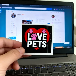 Custom Promotional PVC Wall Stickers Laptops Cabinets Windows Furniture Art Decal Vinyl Floor Stickers