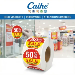 Custom Promotional Stickers Digital Printing on Paper and Paperboard