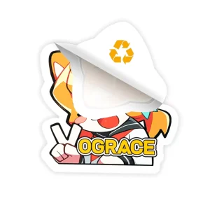 Custom Removable Vinyl Reusable Stickers