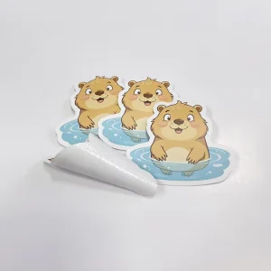 Custom Reusable Exhibition Specific Easy Tear Off No Residue Dot Adhesive Transparent Removable Non Marking Wall Stickers