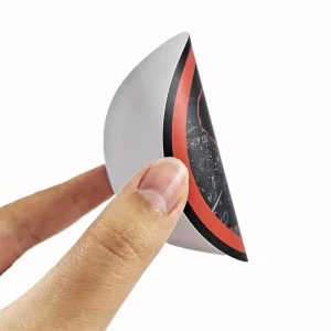 Custom RoHS Certified Holographic Oil Proof Logo Waterproof Round Decals Printing Cartoon Vinyl Die Cut Sticker