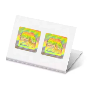 Custom Security Holographic Sticker Label VOID Tamper Proof Security Gold Hologram Sticker Label 3D Warranty Label