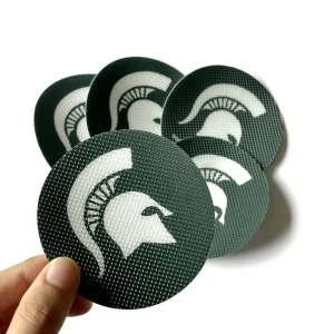 Custom Self Adhesive Stickers with Film Lamination Personalized Designs & Logo Printing for Packaging Labels