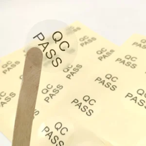Custom Self Adhesive Transparent Paper Stickers Waterproof Certified Eco Friendly Holographic Anti Counterfeit Labels