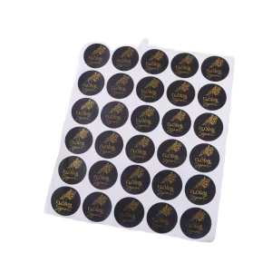Custom Self Adhesive Vinyl Stickers Logo Sticker Waterproof Large Vinyl Sticker Printing Sheets Labels