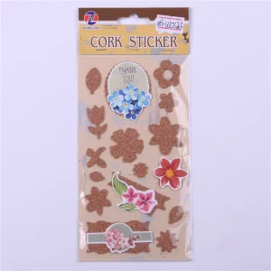 Custom Self Adhesive Waterproof PET+Paper Stickers Cartoon Pattern Holiday Decoration Die Cutting Printing Writable Logo Design