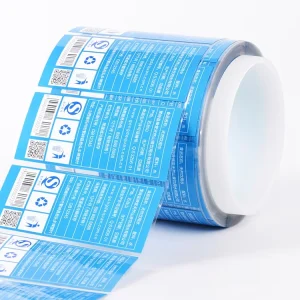 Custom Self Adhesive Waterproof Vinyl Roll Labels for Beverage Beer Energy Drinks Bottles with Custom Shapes