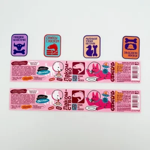 Custom Shape Cartoon PVC Stickers Colorful Waterproof Oil Proof High Temp Tear Resistant Decals