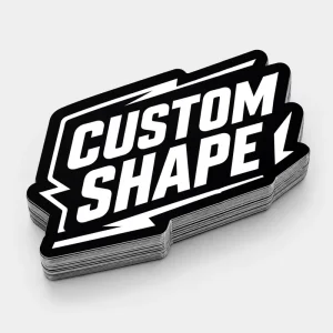 Custom Shape Personalized Die Cut Stickers Waterproof Vinyl Decals for Business Packaging Stickers