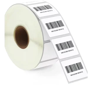 Custom Size Direct Thermal Labels Roll with Strong Adhesive
