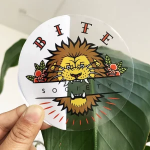 Custom Size Self Adhesive Window Sticker logo Printed Removable Pvc Customized Window Decal Window Sticker for Shop Advertising
