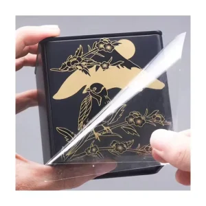Custom Sticker Decal Hot Foil Stamping UV Transfer Foil Transfer Sticker Peel to Reveal Self Adhesive Label