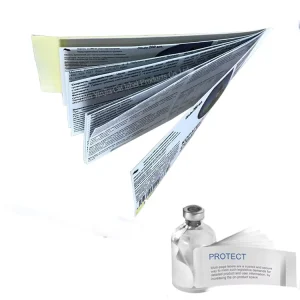 Custom Sticker Labels Logo Stickers for Packaging Label Plastic Bottle Specifications Product Content Stickers