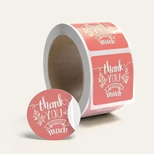 Custom Sticker PP Vinyl Gold Foil Stickers Waterproof Candles Logo Label Adhesive Glossy Label Printing for Candle Jars