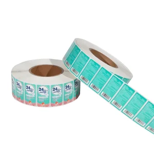 Custom Sticker Roll Waterproof Adhesive Vinyl Brand Logo Sealing Round Business Logo Sticker Food Packaging Labels