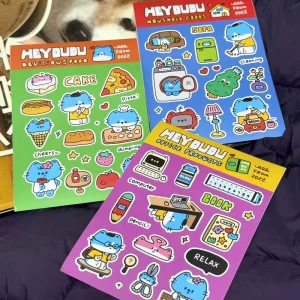 Custom Sticker Sheet with Many Small Stickers Personalized Vinyl Decals for Scrapbook Laptop & Phone Case Decoration