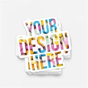Custom Sticker Vinyl Die Cut Stickers Printing Adhesive Waterproof Company Cartoon PVC Logo Transparent Stickers