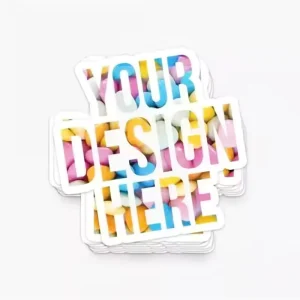 Custom Sticker Vinyl Die Cut Stickers Printing Adhesive Waterproof Company Cartoon PVC Logo Transparent Stickers