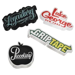 Custom Sticker Vinyl Die Cut Stickers Printing Adhesive Waterproof Company Cartoon PVC Logo Transparent Stickers