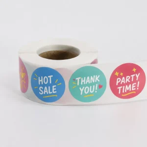 Custom Stickers Labels Personalized Logo Stickers for Packaging Waterproof Vinyl Holographic Options