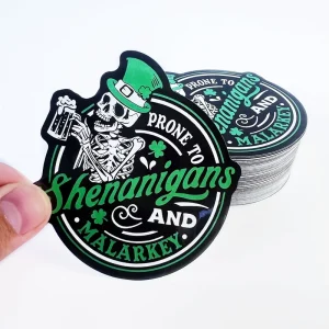 Custom Stickers Logo Bulk Order Waterproof Vinyl UV Resistant Die Cut Cartoon PVC Adhesive Stickers for Gift