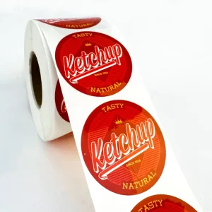 Custom Stickers Logo MOQ 500 Pcs Waterproof Vinyl Die-Cut Shape Gloss Lamination Fast Shipping