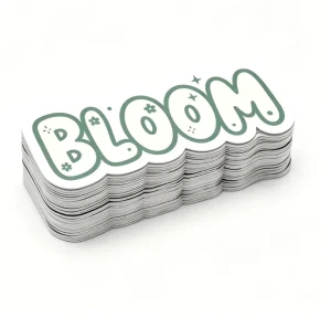 Custom Stickers Logo Sticker Personalizados Waterproof Custom Printed Labels Premium Glossy Vinyl PVC Adhesion Die Cut Stickers