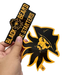Custom Stickers Printed logo UV Resistant Self Adhesive PVC Vinyl Labels Die Cut Stickers