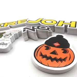 Custom Stickers UV Resist Vinyl Adhesive Weatherproof Holographic Glitter Labels & Stickers Custom Die Cut Stickers