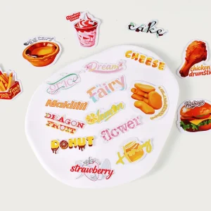 Custom Stickers Waterproof Durable Transparent Logo Labels for Packaging