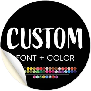 Custom Stickers for Business Logo Die Cut Customize Stickers for Business Waterproof Custom Brand Sticker
