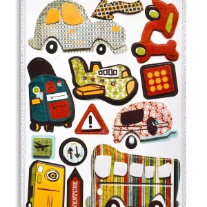 Custom Stickers for Hand Account & Trip DIY Hand Account Stickers Personalized Sticker Supplies