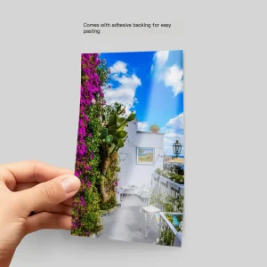 Custom Strong Self Adhesive Photo Paper Stickers Label Inkjet Printing Stickers Photo Paper